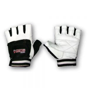 Grizzly Paws White Leather Training Glove