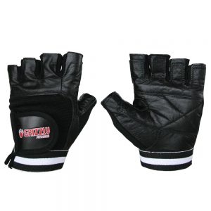 Grizzly Paw Premium Leather Padded Weight Training Gloves